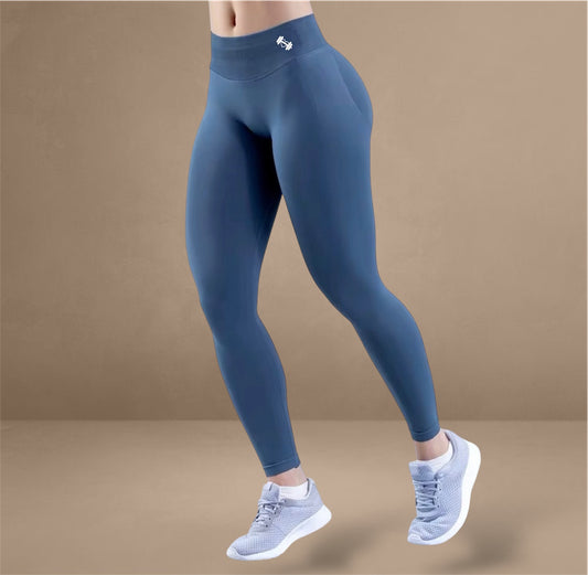 LumiFit Blue Performance Leggings